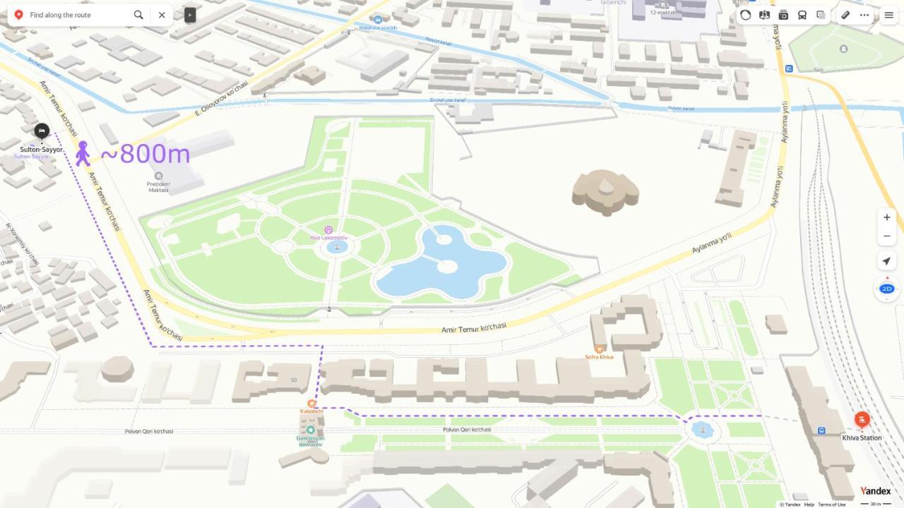 Sulton-Sayyor Hotel Khiva Kültér fotó